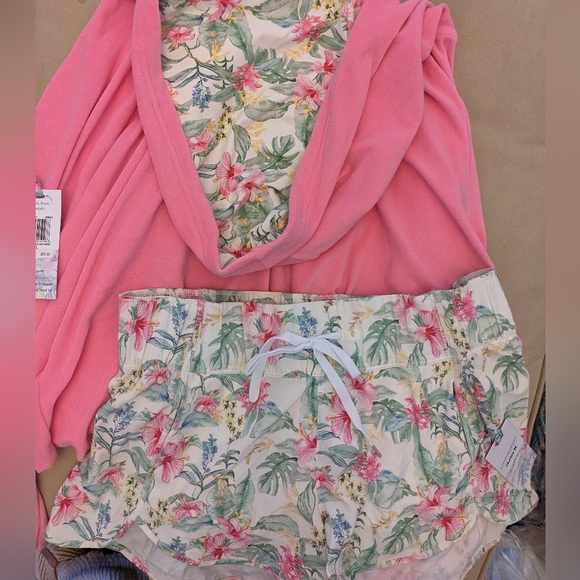 LSF X HURLEY - HAWAIIAN HIBISCUS TERRY ZIP UP HOODIE - Picture 10 of 10